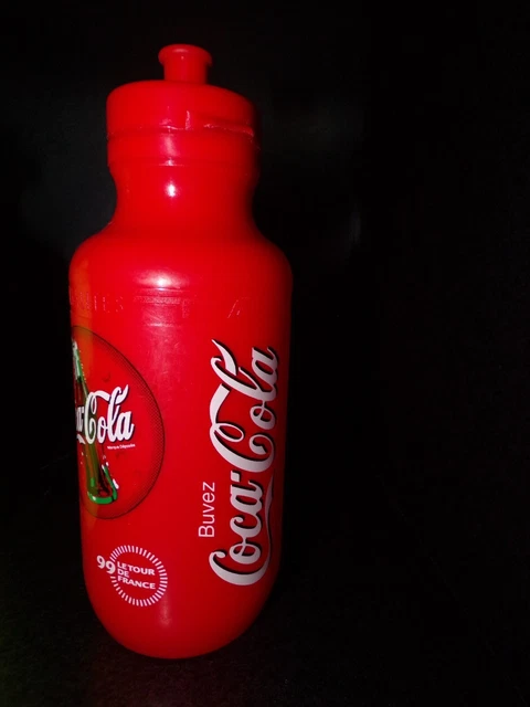 Ancien Bidon vélo cycliste COCA COLA Gourde TOUR DE FRANCE CYCLISTE